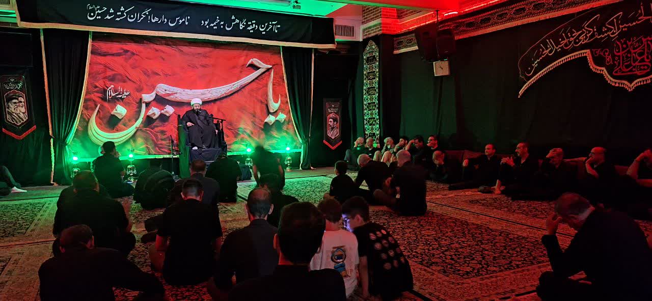 #گزارش_تصویری آخرین شب مراسم عزاداری شهادت حضرت اباعبدالله الحسین علیه السلام در هیئت میامی های مقیم تهران